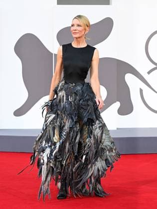 Venice, Italy: Venice, 82nd Venice International Film Festival 2025 - Evening 5 - Red Carpet for the film Father Mother Sister Brother . Pictured: Cate Blanchett Venice Italy  - ZUMAp169 20250831_zea_p169_1346 Copyright: xManuelexMangiarottix