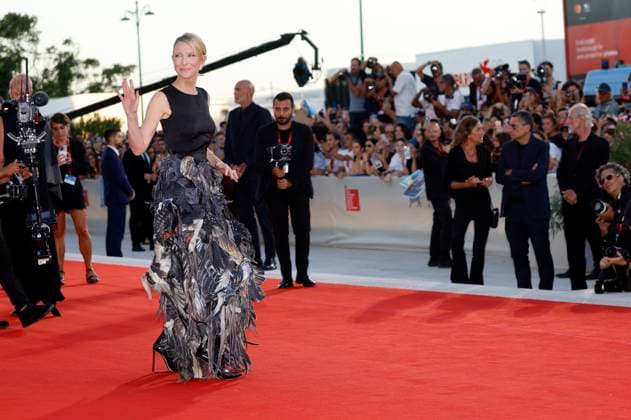 Cate Blanchett bei der Premiere des Kinofilms Father Mother Sister Brother auf der Biennale di Venezia 2025 82. Internationale Filmfestspiele von Venedig im Palazzo del Cinema. Venedig, 31.08.2025
