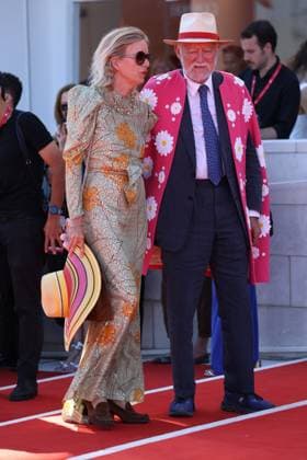 The Wizard of the Kremlin premiere in Venice Anne Claire Seydoux and Nicolas Seydoux at The Wizard of the Kremlin premiere, 82nd Venice International Film Festival, Venice, Italy - 31 August 2025. CAP GOL GOL Venice Italy Copyright: xRickxGold CapitalxPicturesx