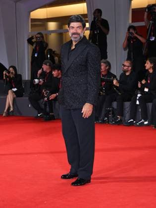Venice, 82nd Venice International Film Festival 2025 - Evening 5 - Red Carpet The Maestro . Pictured: Pierfrancesco Favino  Copyright: xAlbertoxTerenghix xipa-agency.netx xPoolxPhotoxEventsx06x IPA_Agency_IPA63792647