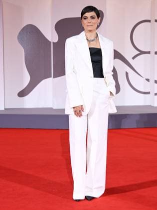 Venice, 82nd Venice International Film Festival 2025 - Evening 5 - Red Carpet The Maestro . Pictured: Valeria Solarino  Copyright: xAlbertoxTerenghix xipa-agency.netx xPoolxPhotoxEventsx06x IPA_Agency_IPA63793501