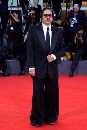 Luca Sabbat bei der Premiere des Kinofilms Father Mother Sister Brother auf der Biennale di Venezia 2025 82. Internationale Filmfestspiele von Venedig im Palazzo del Cinema. Venedig, 31.08.2025