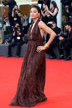 Indya Moore bei der Premiere des Kinofilms Father Mother Sister Brother auf der Biennale di Venezia 2025 82. Internationale Filmfestspiele von Venedig im Palazzo del Cinema. Venedig, 31.08.2025
