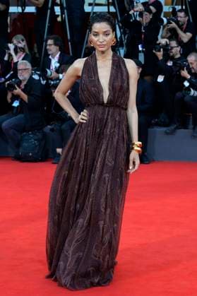Indya Moore bei der Premiere des Kinofilms Father Mother Sister Brother auf der Biennale di Venezia 2025 82. Internationale Filmfestspiele von Venedig im Palazzo del Cinema. Venedig, 31.08.2025