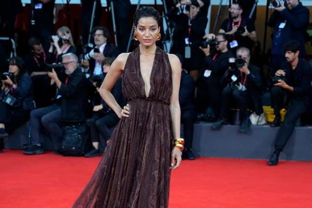 Indya Moore bei der Premiere des Kinofilms Father Mother Sister Brother auf der Biennale di Venezia 2025 82. Internationale Filmfestspiele von Venedig im Palazzo del Cinema. Venedig, 31.08.2025