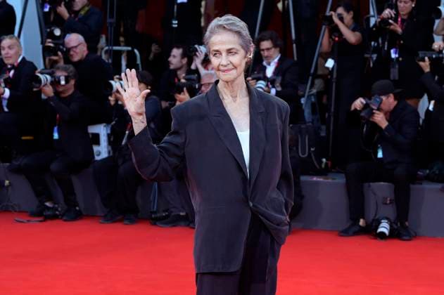 Charlotte Rampling bei der Premiere des Kinofilms Father Mother Sister Brother auf der Biennale di Venezia 2025 82. Internationale Filmfestspiele von Venedig im Palazzo del Cinema. Venedig, 31.08.2025