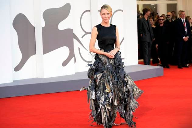 Cate Blanchett bei der Premiere des Kinofilms Father Mother Sister Brother auf der Biennale di Venezia 2025 82. Internationale Filmfestspiele von Venedig im Palazzo del Cinema. Venedig, 31.08.2025