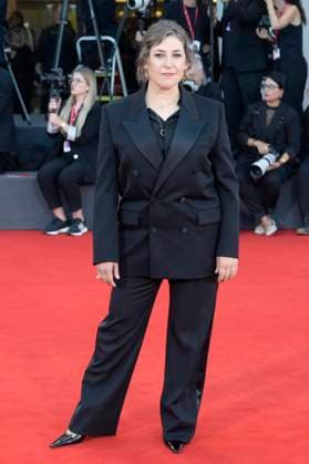 Father Mother Sister Brother red carpet in Venice Lido - 31 Aug 2025 Mayam Bialik attends the red carpet of film Father Mother Brother Sister at 82 Venice Film Festival at Palazzo del cinema. Venice Lido Italy Copyright: xMarioxCartellix xSOPAxImagesx _DSC4578