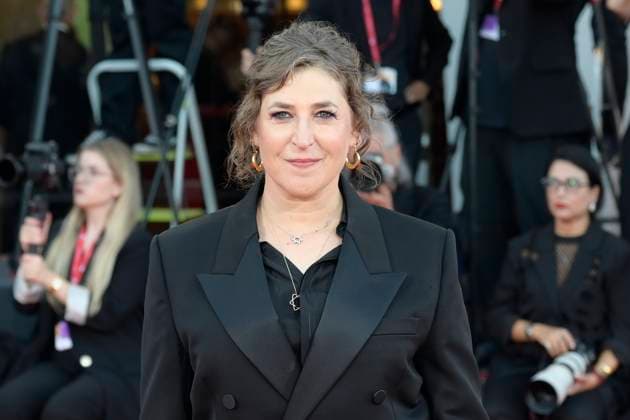 Father Mother Sister Brother red carpet in Venice Lido - 31 Aug 2025 Mayam Bialik attends the red carpet of film Father Mother Brother Sister at 82 Venice Film Festival at Palazzo del cinema. Venice Lido Italy Copyright: xMarioxCartellix xSOPAxImagesx _DSC4583