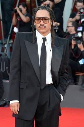 Father Mother Sister Brother red carpet in Venice Lido - 31 Aug 2025 Luca Sabbat attends the red carpet of film Father Mother Brother Sister at 82 Venice Film Festival at Palazzo del cinema. Venice Lido Italy Copyright: xMarioxCartellix xSOPAxImagesx _DSC4616