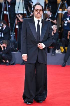 Venice Father Mother Sister Brother Premiere AM Luka Sabbat attending the Father Mother Sister Brother Premiere as part of the 82nd Venice International Film Festival at the Lido in Venice, Italy on August 31, 2025. Photo by Aurore Marechal ABACAPRESS.COM Venice Italy  Copyright: xMarechalxAurore ABACAx