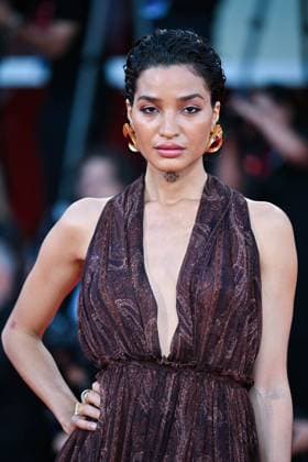 Venice Father Mother Sister Brother Premiere AM Indya Moore attending the Father Mother Sister Brother Premiere as part of the 82nd Venice International Film Festival at the Lido in Venice, Italy on August 31, 2025. Photo by Aurore Marechal ABACAPRESS.COM Venice Italy  Copyright: xMarechalxAurore ABACAx