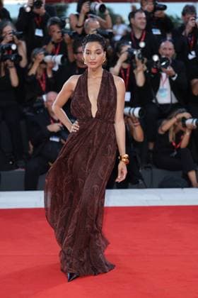 red carpet of the film Father Mother Sister Brother during the 82nd Venice Film Festival in Venice, Italy - 31 Aug 2025 American model Indya Moore attends the red carpet of the film Father Mother Sister Brother at the Palazzo del Cinema during the 82nd Venice Film Festival. Venice Italy Copyright: x xMarcoxBaradax xSOPAxImagesx REDCARPETMOTHERFATHERSISTERBROTHER-16