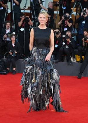 Father Mother Sister Brother red carpet in Venezia - 31 Aug 2025 Cate Balnchett attends the red carpet of film Father Mother Brother Sister at 82nd Venice Film Festival. Venezia Italy Copyright: xAntoninoxD Espositox xSOPAxImagesx ADES887