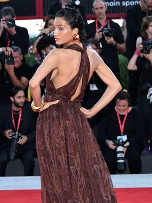 Venice, 82nd Venice International Film Festival 2025 - evening 5 - red carpet of the film Father Mother Sister Brother Pictured: Indya Moore  Copyright: xAlbertoxTerenghi PoolxPhotoxEventsx06x xipa-agency.netx xPoolxPhotoxEventsx06x IPA_Agency_IPA63803109