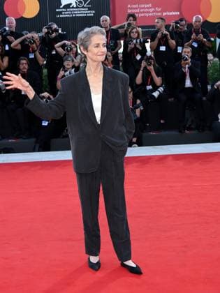 Venice, 82nd Venice International Film Festival 2025 - evening 5 - red carpet of the film Father Mother Sister Brother Pictured: Charlotte Rampling  Copyright: xAlbertoxTerenghi PoolxPhotoxEventsx06x xipa-agency.netx xPoolxPhotoxEventsx06x IPA_Agency_IPA63803161