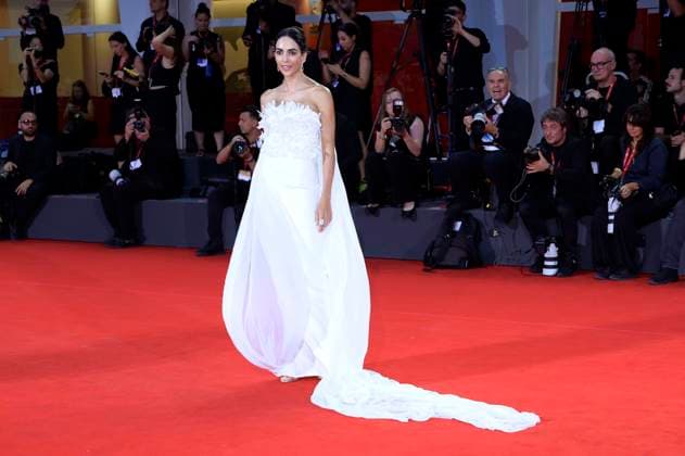 Rocio Munoz Morales bei der Verleihung vom Filming Italy Venice Award auf der Biennale di Venezia 2025 82. Internationale Filmfestspiele von Venedig im Palazzo del Cinema. Venedig, 31.08.2025