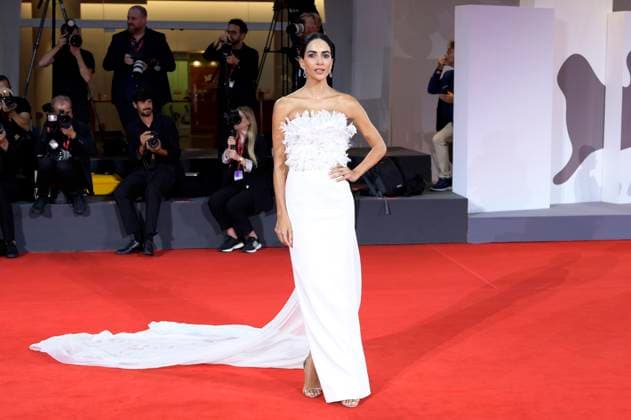 Rocio Munoz Morales bei der Verleihung vom Filming Italy Venice Award auf der Biennale di Venezia 2025 82. Internationale Filmfestspiele von Venedig im Palazzo del Cinema. Venedig, 31.08.2025