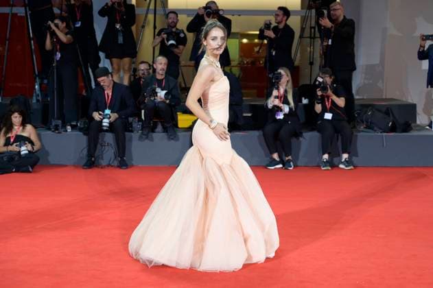 Matilde Gioli bei der Verleihung vom Filming Italy Venice Award auf der Biennale di Venezia 2025 82. Internationale Filmfestspiele von Venedig im Palazzo del Cinema. Venedig, 31.08.2025