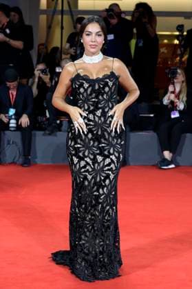 Georgina Rodriguez bei der Verleihung vom Filming Italy Venice Award auf der Biennale di Venezia 2025 82. Internationale Filmfestspiele von Venedig im Palazzo del Cinema. Venedig, 31.08.2025