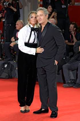 Francesca Barra mit Ehemann Claudio Santamaria bei der Verleihung vom Filming Italy Venice Award auf der Biennale di Venezia 2025 82. Internationale Filmfestspiele von Venedig im Palazzo del Cinema. Venedig, 31.08.2025