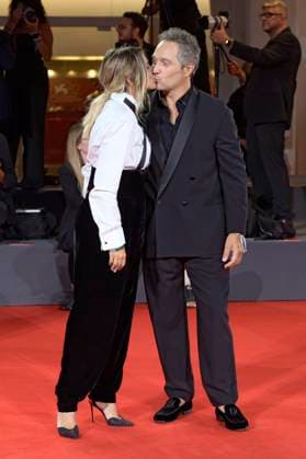 Francesca Barra mit Ehemann Claudio Santamaria bei der Verleihung vom Filming Italy Venice Award auf der Biennale di Venezia 2025 82. Internationale Filmfestspiele von Venedig im Palazzo del Cinema. Venedig, 31.08.2025