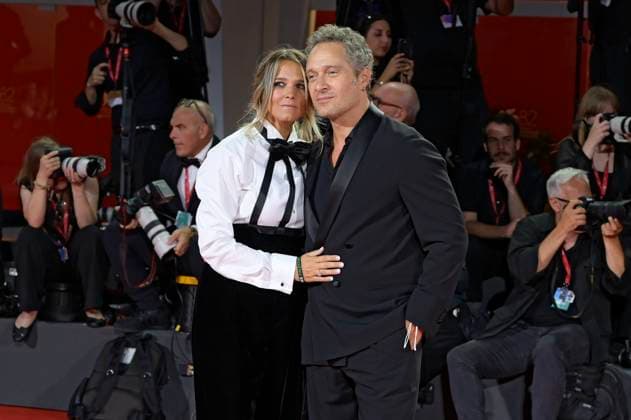 Francesca Barra mit Ehemann Claudio Santamaria bei der Verleihung vom Filming Italy Venice Award auf der Biennale di Venezia 2025 82. Internationale Filmfestspiele von Venedig im Palazzo del Cinema. Venedig, 31.08.2025