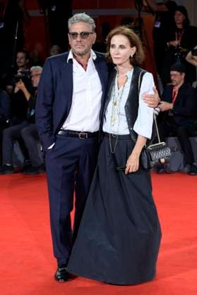 Sergio Castellitto mit Ehefrau Margareth Mazzantini bei der Verleihung vom Filming Italy Venice Award auf der Biennale di Venezia 2025 82. Internationale Filmfestspiele von Venedig im Palazzo del Cinema. Venedig, 31.08.2025