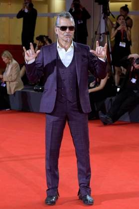 Piero Pelu bei der Verleihung vom Filming Italy Venice Award auf der Biennale di Venezia 2025 82. Internationale Filmfestspiele von Venedig im Palazzo del Cinema. Venedig, 31.08.2025