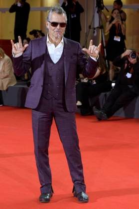 Piero Pelu bei der Verleihung vom Filming Italy Venice Award auf der Biennale di Venezia 2025 82. Internationale Filmfestspiele von Venedig im Palazzo del Cinema. Venedig, 31.08.2025