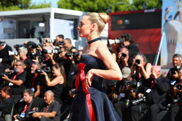 September 1, 2025, Venice, Veneto, Italy: AMANDA SEYFRIED on the red carpet for The Testament of Ann Lee Premiere screening at the 82nd Venice Film Festival at the Venice Lido, Italy. Venice Italy - ZUMAc179 20250901_zep_c179_137 Copyright: xMickaelxChavetx