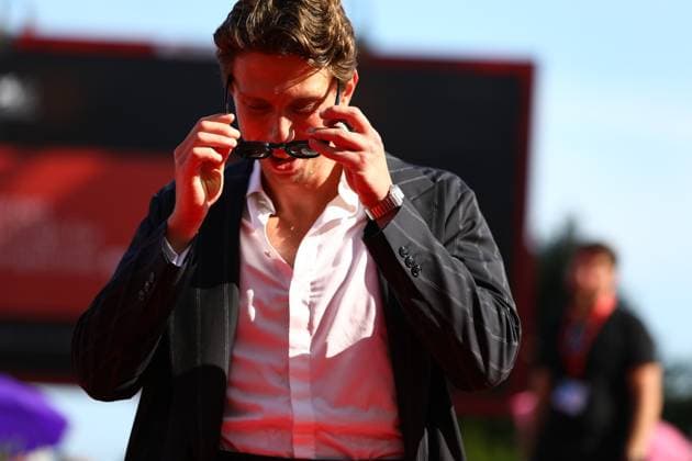 September 1, 2025, Venice, Veneto, Italy: JAMIE BOGYO on the red carpet for The Testament of Ann Lee Premiere screening at the 82nd Venice Film Festival at the Venice Lido, Italy. Venice Italy - ZUMAc179 20250901_zep_c179_160 Copyright: xMickaelxChavetx