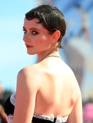 September 1, 2025, Venice, Italy: New Zealand actress THOMASIN MCKENZIE arrives for the premiere of The Testament of Ann Lee during the 82nd Venice Film Festival in Venice, Italy. The movie is presented in official competition Venezia 82 at the festival running from 27 August to 06 September 2025. Venice Italy  - ZUMAa110 20250901_zaf_a110_020 Copyright: xEttorexFerrarix