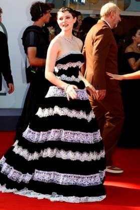 Thomasin McKenzie bei der Premiere des Kinofilms The Testament of Ann Lee auf der Biennale di Venezia 2025 82. Internationale Filmfestspiele von Venedig im Palazzo del Cinema. Venedig, 01.09.2025