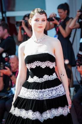 The Testament of Ann Lee red carpet during the 82nd Venice International Film Festival in Venice, Italy on 01 September 2025. Thomasin McKenzie attends attends the The Testament of Ann Lee red carpet during the 82nd Venice International Film Festival in Venice, Italy on 01 September 2025., Credit:Stefano Costantino TTL Avalon Italy, Venice  Copyright: xStefanoxCostantinoxTTLx xAvalonx 1033270531