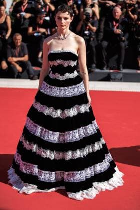 September 1, 2025, Venice, Italy: Newzelander actress Thomasin McKenzie attends the red carpet of the film The Testament of Ann Lee at the 82nd Venice Film. Venice Italy - ZUMAs197 20250901_aaa_s197_116 Copyright: xMarcoxBaradax