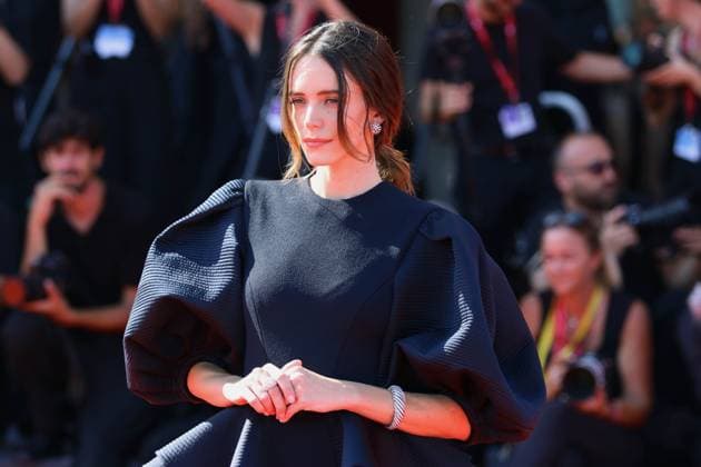 Red carpet for the movie The Testament of Ann Lee during the 82st Venice International Film Festival, 01 September 2025, Venice Europe, Italy, Lido di Venezia, September 01, 2025: Stacy Martin attends a red carpet for the movie The Testament of Ann Lee during the 82st Venice International Film Festival on September 01, 2025, in Venice, Italy., Credit:Ottavia Da Re Avalon Italy, Venice  Copyright: xOttaviaxDaxRex xAvalonx 1033292170