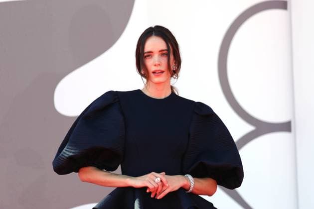 Red carpet for the movie The Testament of Ann Lee during the 82st Venice International Film Festival, 01 September 2025, Venice Europe, Italy, Lido di Venezia, September 01, 2025: Stacy Martin attends a red carpet for the movie The Testament of Ann Lee during the 82st Venice International Film Festival on September 01, 2025, in Venice, Italy., Credit:Ottavia Da Re Avalon Italy, Venice  Copyright: xOttaviaxDaxRex xAvalonx 1033292184