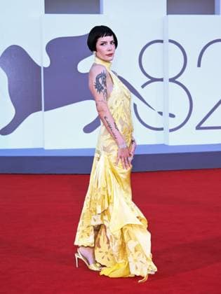 Venice, 82nd Venice International Film Festival 2025 - evening 6, red carpet of the film The Smashing Machine In the photo: Halsey  Copyright: xSimonexComix xipa-agency.netx xPoolxPhotoxEventsx06x IPA_Agency_IPA63881453