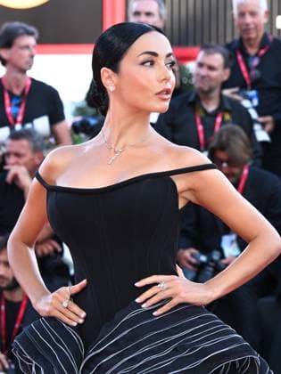 Venice, Italy: Venice, 82nd Venice International Film Festival 2025 - Evening 6, red carpet for the film The Smashing Machine. Pictured: Diletta Amenta Venice Italy  - ZUMAp169 20250901_zea_p169_1075 Copyright: xAlbertoxTerenghix