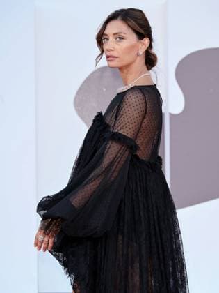 Venice, ITALY: Venice, 82nd Venice International Film Festival 2025 - evening 6, red carpet of the film The Smashing Machine In the photo: Margareth Madé Venice ITALY  - ZUMAp169 20250901_zea_p169_1188 Copyright: xSimonexComix