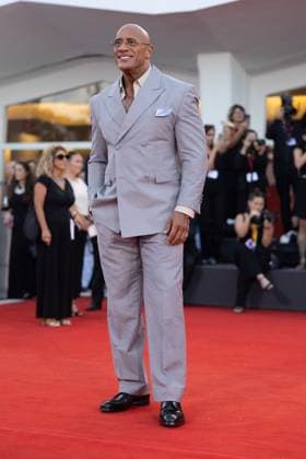 82. Internationalen Filmfestspiele von Venedig Venedig, Italien - 1. September 2025: Dwayne Johnson aka The Rock während des Roten Teppichs von - The Smashing Machine - während der 82. Internationalen Filmfestspiele von Venedig. Italien