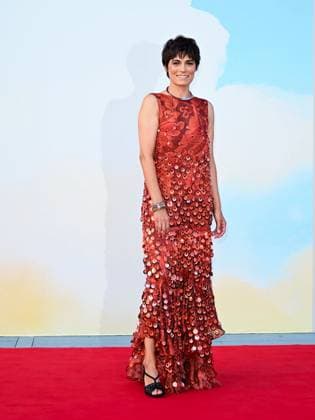 Venice, 82nd Venice International Film Festival 2025 - evening 6, red carpet of the film (Im)perfetta. In the photo: Valeria Solarino  Copyright: xManuelexMangiarottix xipa-agency.netx xPoolxPhotoxEventsx06x IPA_Agency_IPA63882507