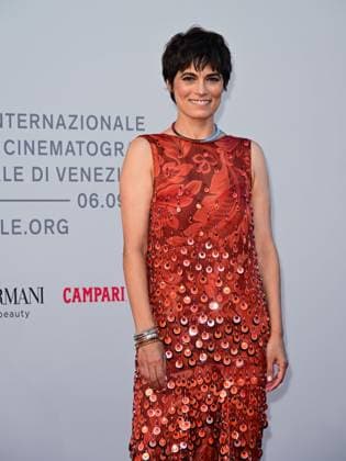 Venice, ITALY: Venice, 82nd Venice International Film Festival 2025 - evening 6, red carpet of the film (Im)perfetta. In the photo: Valeria Solarino Venice ITALY  - ZUMAp169 20250901_zea_p169_1245 Copyright: xManuelexMangiarottix