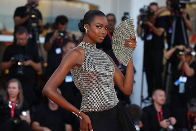 September 1, 2025, Venice, Veneto, Italy: MARIA BORGES on the red carpet for The Smashing Machine Premiere screening at the 82nd Venice Film Festival at the Venice Lido, Italy. Venice Italy - ZUMAc179 20250901_zep_c179_212 Copyright: xMickaelxChavetx