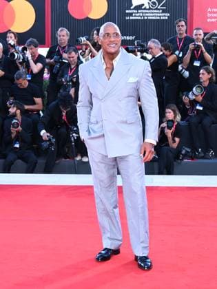 Venice, Italy: Venice, 82nd Venice International Film Festival 2025 - Evening 6, red carpet for the film The Smashing Machine. Pictured is Dwayne Johnson. Venice Italy  - ZUMAp169 20250901_zea_p169_1312 Copyright: xAlbertoxTerenghix