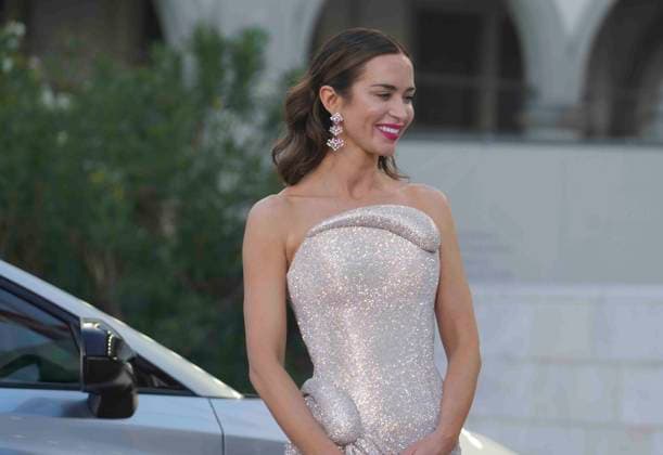 September 1, 2025, Venise, Venetie, ITALY: Venice, Italy, September 01 2025. EMILY BLUNT on the red carpet for the screening of the film The Smashing Machine at the 82nd Venice International Film Festival in Venice, Italy. Venise ITALY - ZUMAl193 1065937410st Copyright: xLaurentxLairysx