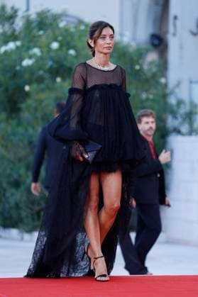 Margareth Made bei der Premiere des Kinofilms The Smashing Machine auf der Biennale di Venezia 2025 82. Internationale Filmfestspiele von Venedig im Palazzo del Cinema. Venedig, 01.09.2025
