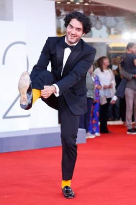 Benny Safdie bei der Premiere des Kinofilms The Smashing Machine auf der Biennale di Venezia 2025 82. Internationale Filmfestspiele von Venedig im Palazzo del Cinema. Venedig, 01.09.2025