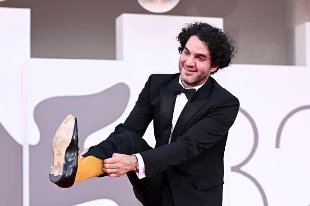82nd Film Festival, red carpet of the film The Smashing Machine Venice Biennale, 82nd Venice International Film Festival. Red carpet for the film The Smashing Machine. In the Photo Benny Safdie . Venice, Italy 01 September 2025, Credit:Maria Laura Antonelli Avalon Italy, Venice  Copyright: xMariaxLauraxAntonellix xAvalonx 1033329798